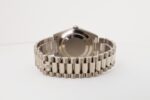 Rolex White Gold Day-Date 40 Watch - Fluted Bezel - Olive Green Bevelled Roman Dial - President Bracelet - 228239 ogrp - 图片 7