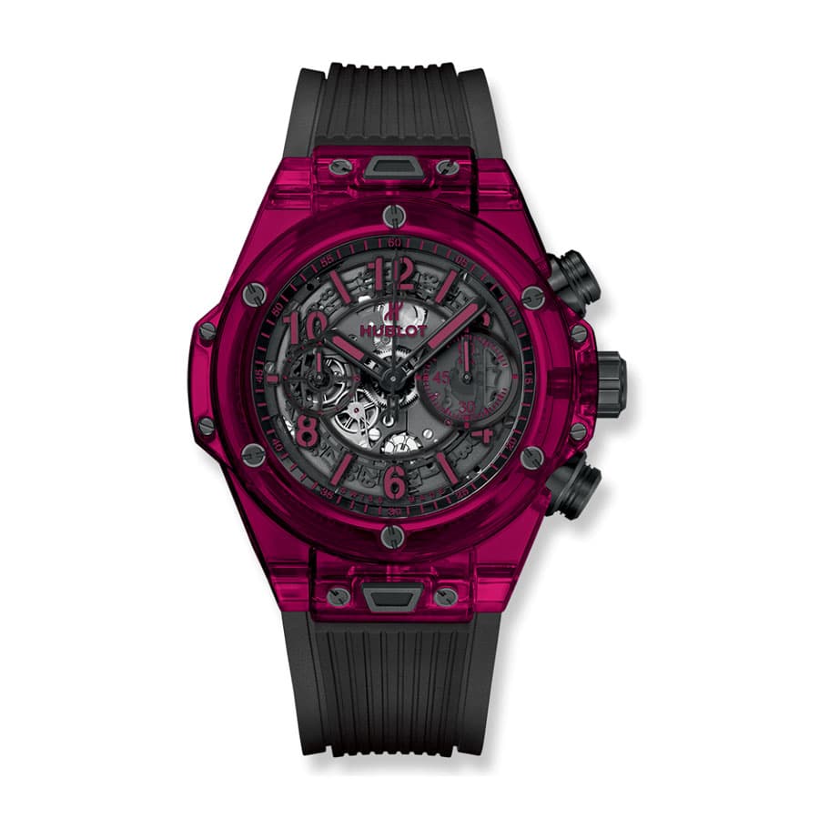 hublot-big-bang-unico-sapphire-red-sapphire-watch-411-jr-4901-rt.jpg Hublot Big Bang Unico “Red Sapphire” Skeleton 411.JR.4901.RT Ultra Detailed Clone - 图片 1